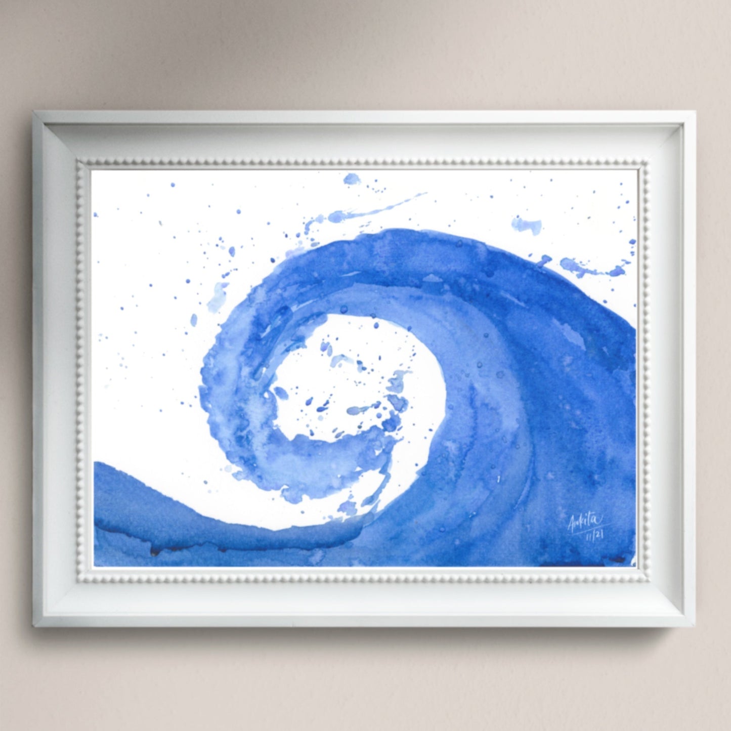 Coastal Wave Art Print
