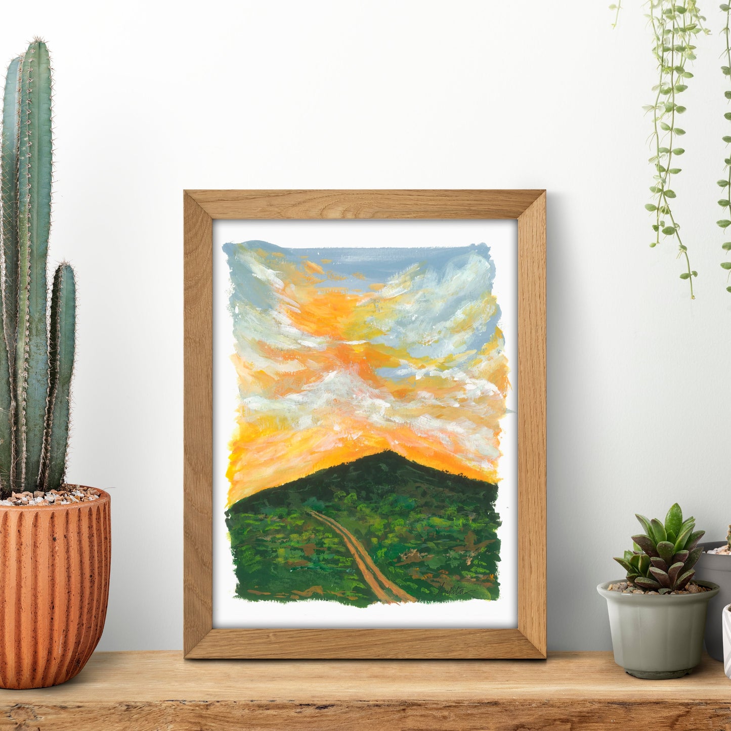 Sunset Sky Art Print