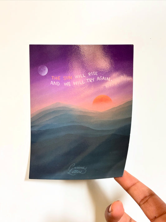 The Sun Will Rise FrIdge Magnet