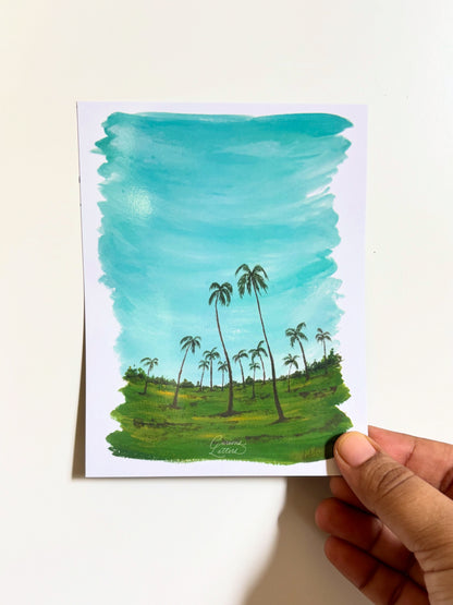 Coconut Trees FrIdge Magnet