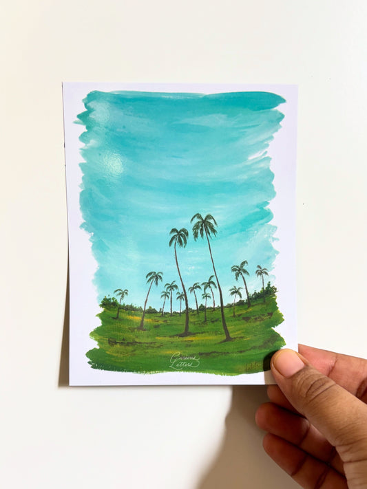 Coconut Trees FrIdge Magnet