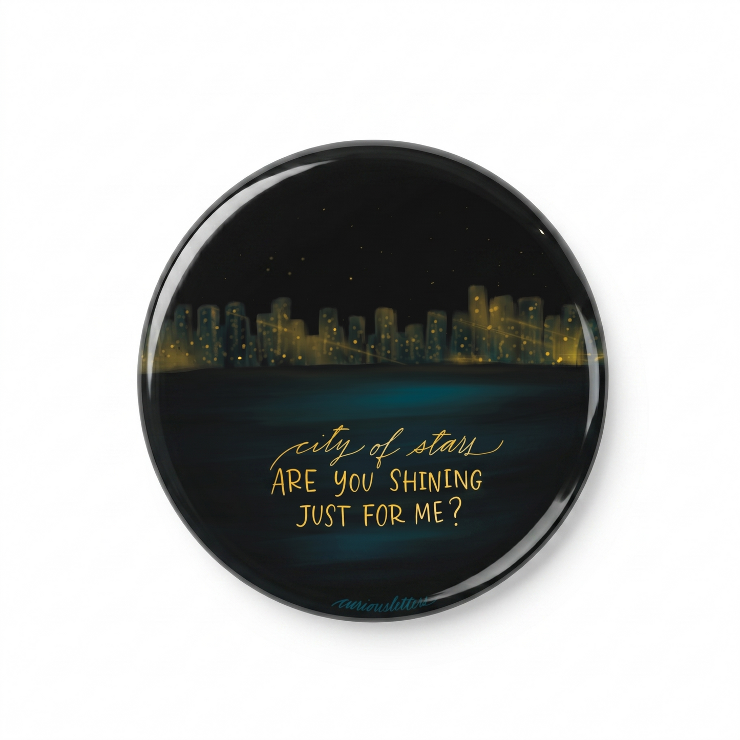 City of Stars Bottle Opener Magnet