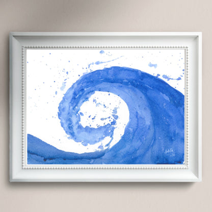 Coastal Wave Art Print
