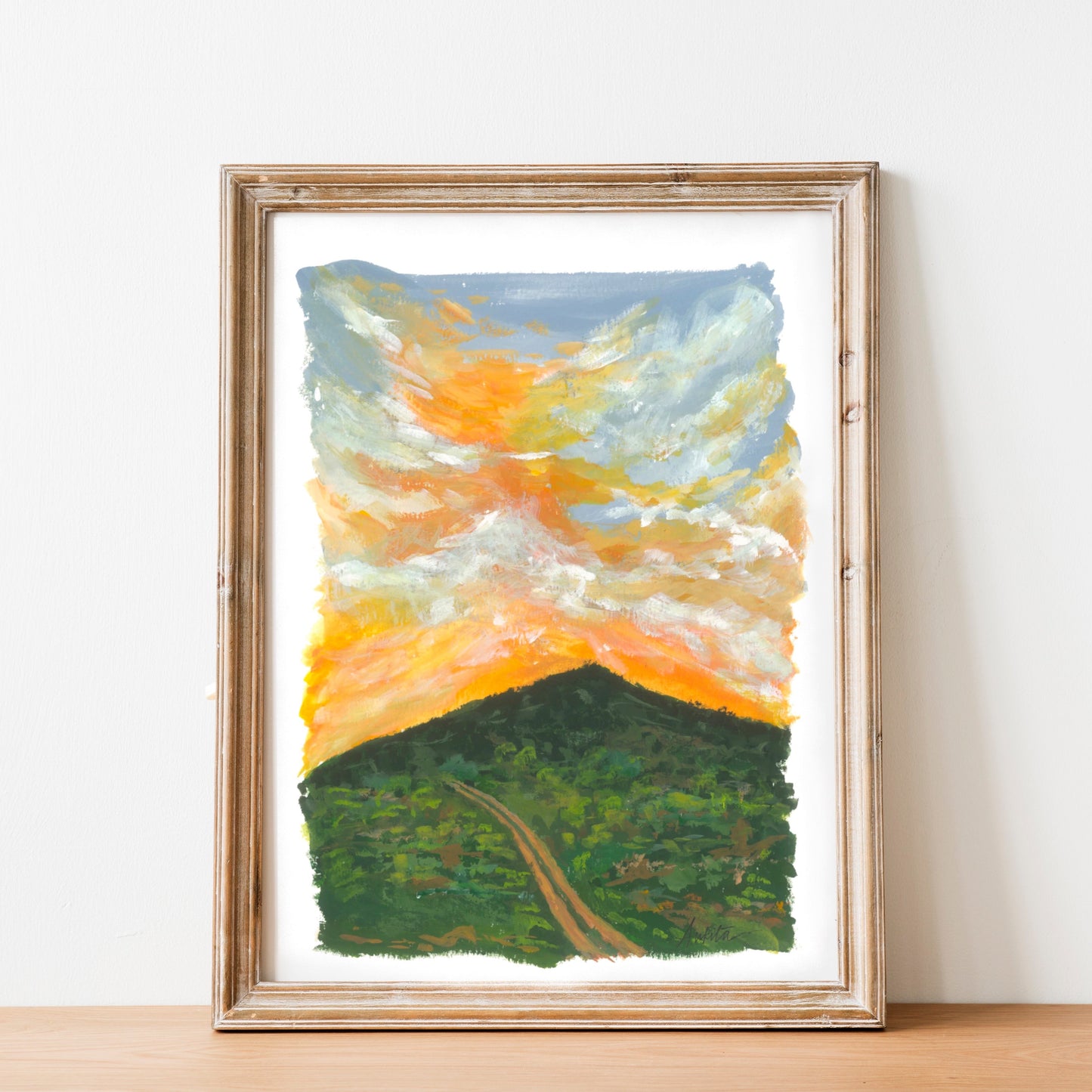 Sunset Sky Art Print