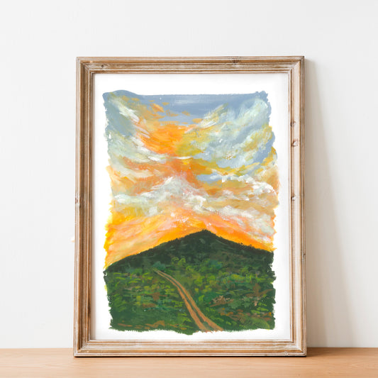 Sunset Sky Art Print