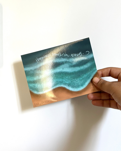 Beach Wave Goa FrIdge Magnet
