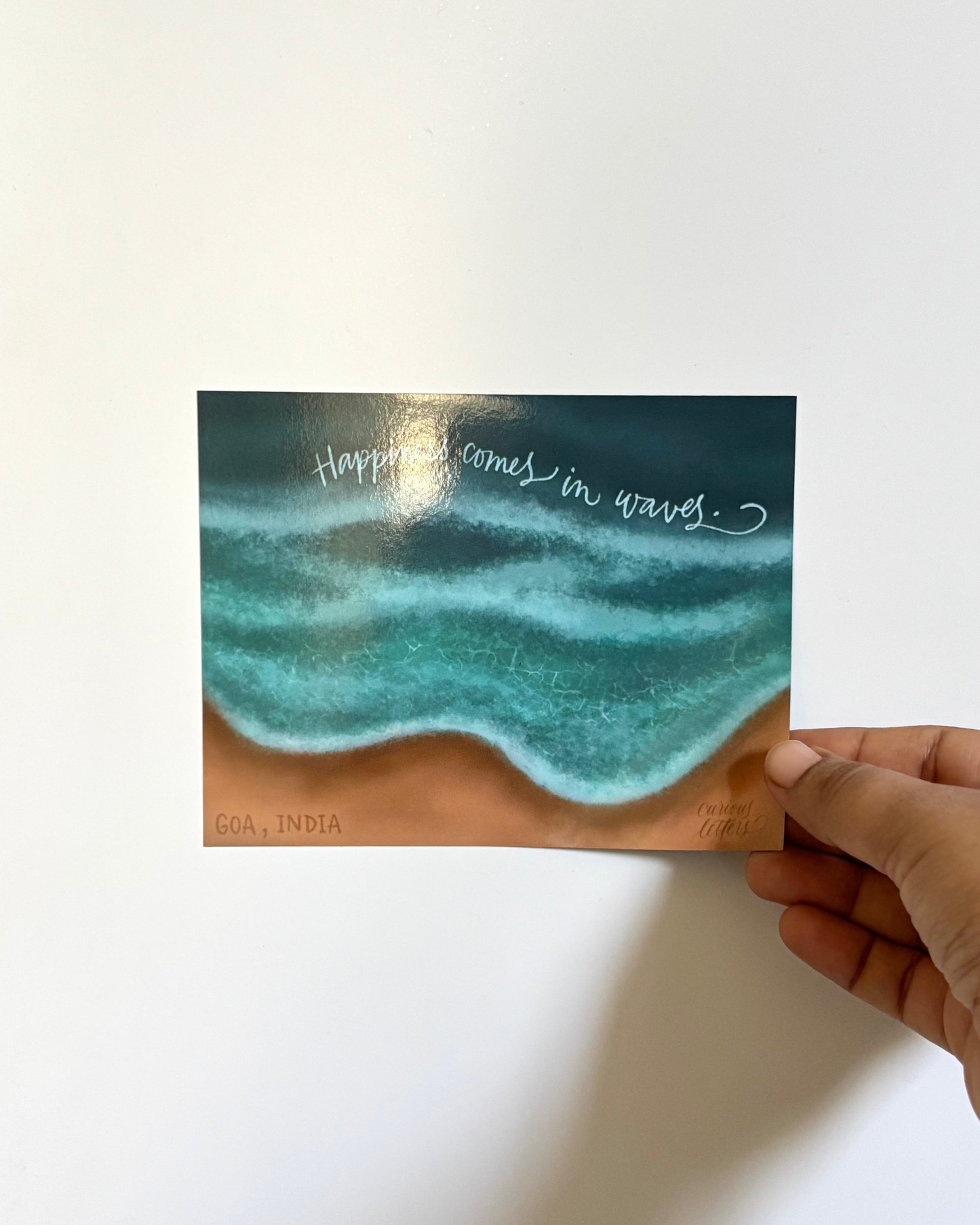 Beach Wave Goa FrIdge Magnet