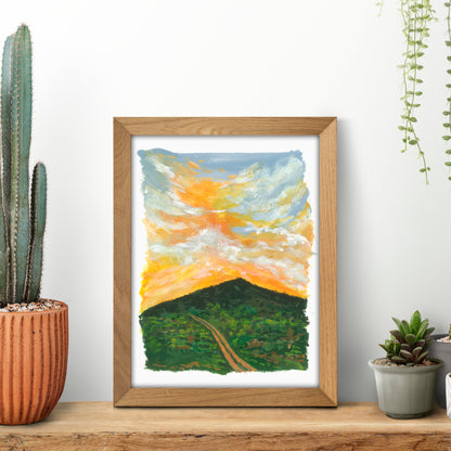 Sunset Sky Art Print