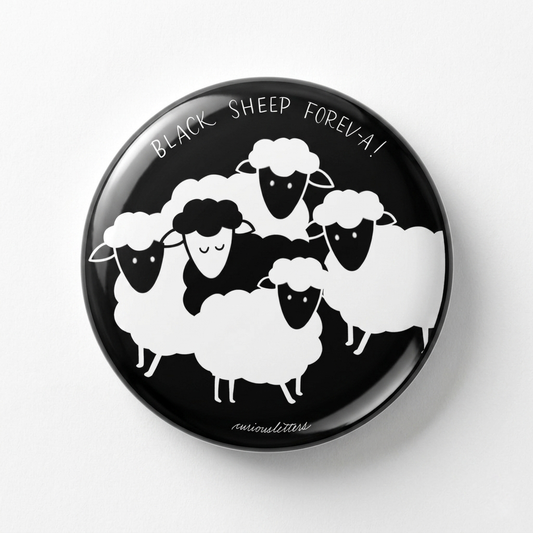 Black Sheep Bottle Opener Magnet